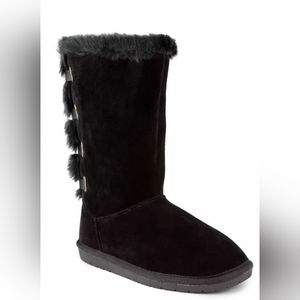 Sugar Panthea Fuzzy Winter Tall Boots NEW